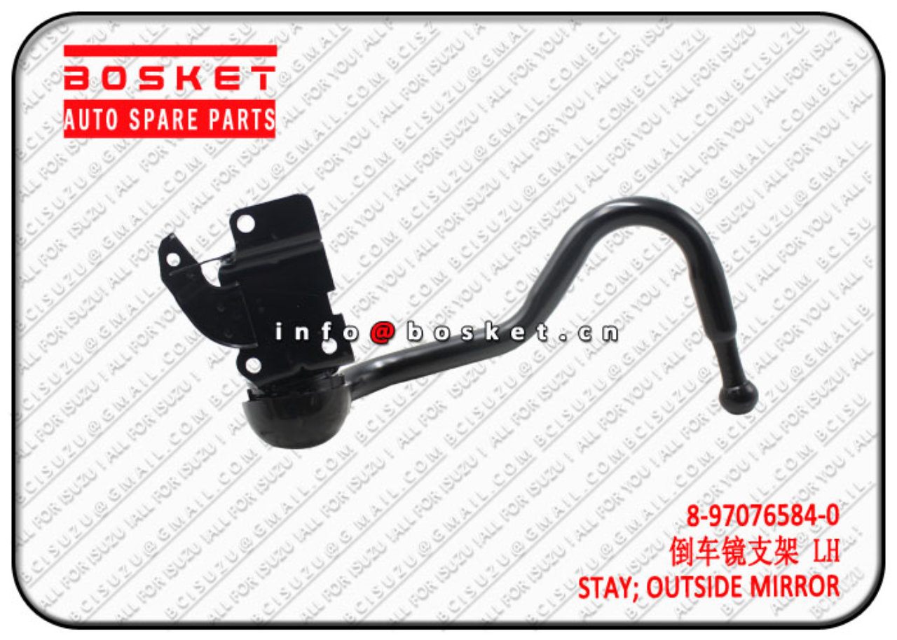 8970765840 8-97076584-0 Outside Mirror Stay Suitable for ISUZU 600P