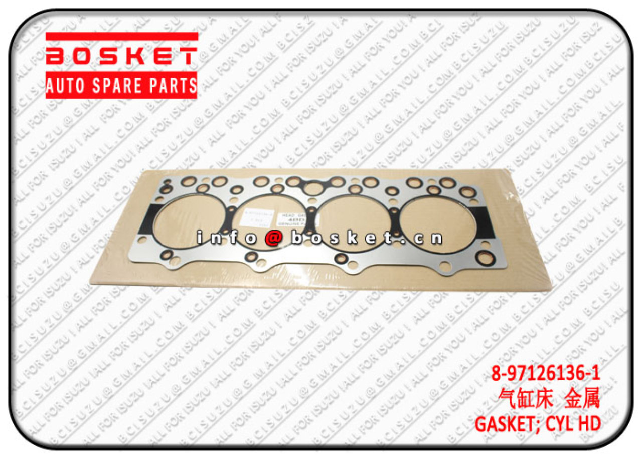 8971261361 8-97126136-1 Cylinder Head Gasket Suitable for ISUZU 4BD2 NPR