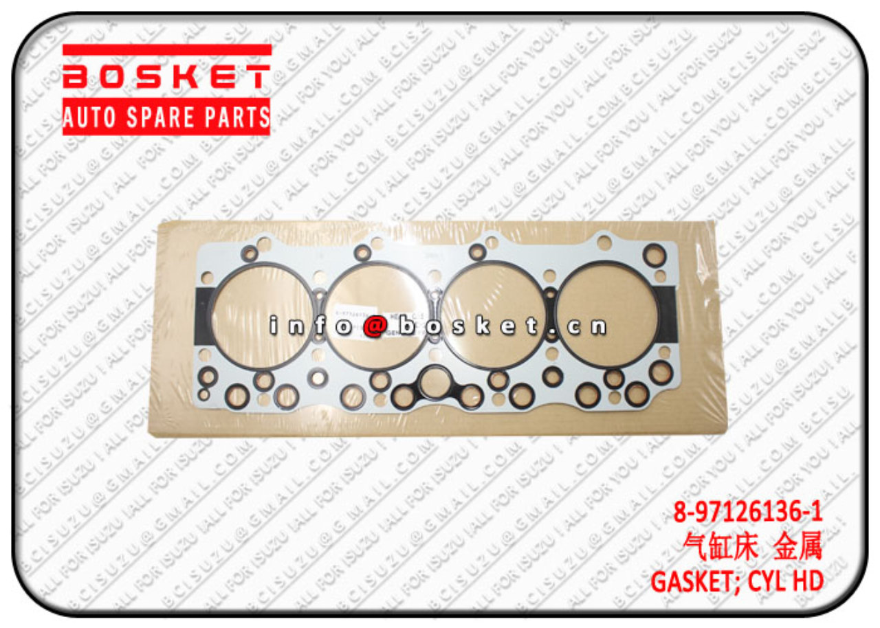 8971261361 8-97126136-1 Cylinder Head Gasket Suitable for ISUZU 4BD2 NPR