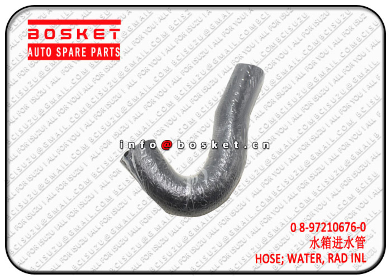 8972106760 8-97210676-0 Radiator Inlet Water Hose Suitable for ISUZU NPR