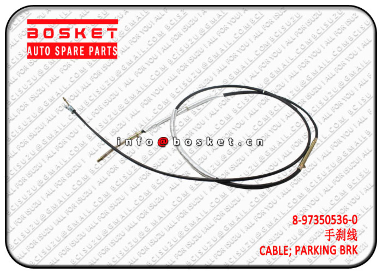 8973505360 8-97350536-0 Parking Brake Cable Suitable for ISUZU NPR 4HE1