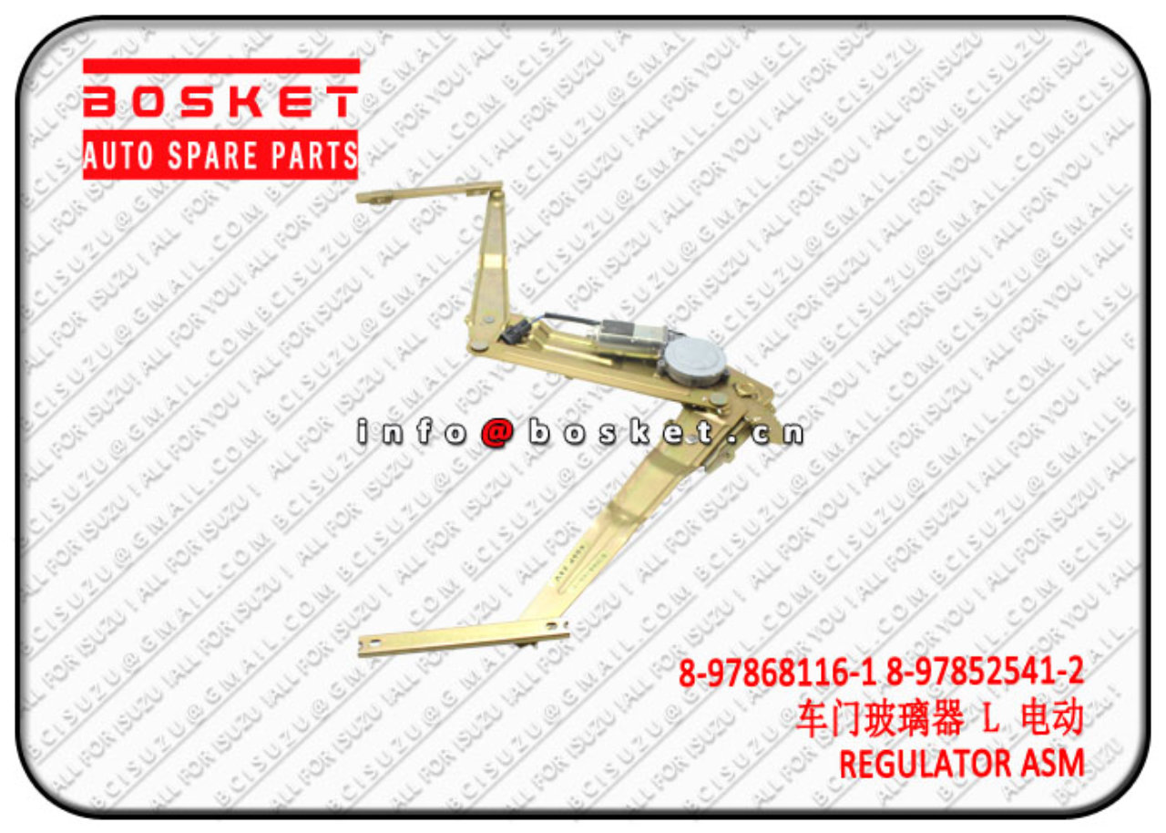8978681161 8978525412 8-97868116-1 8-97852541-2 Regulator Assembly Suitable for ISUZU NPR 600P