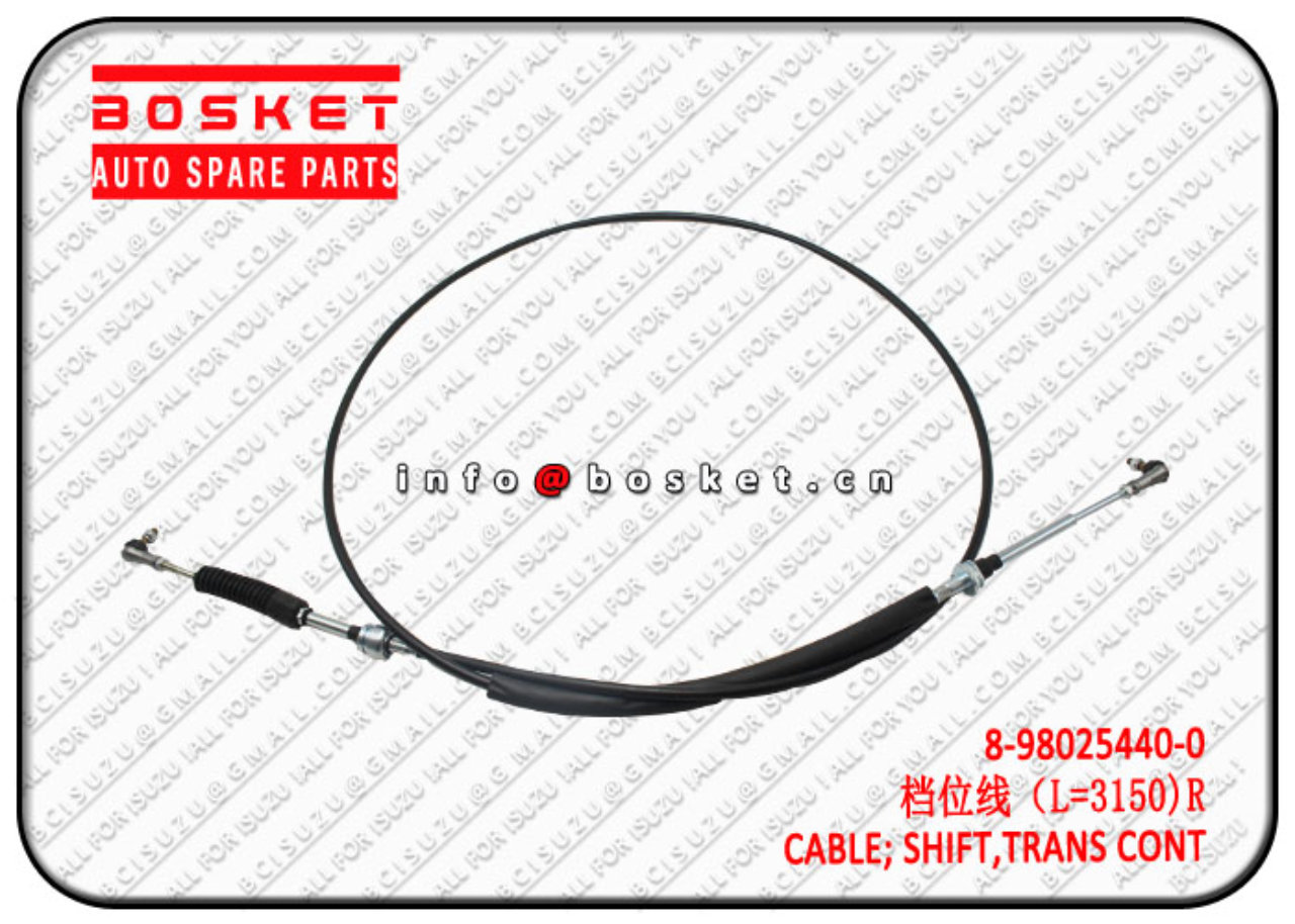 8980254400 8-98025440-0 Trans Control Shift Cable Suitable for ISUZU 700P