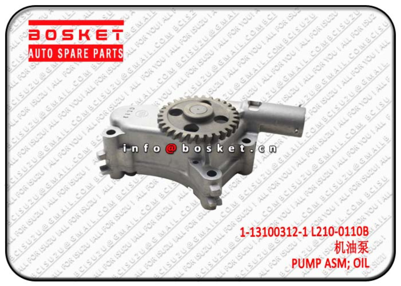 1131003121 L2100110B 1-13100312-1 L210-0110B Oil Pump Assembly Suitable for ISUZU  6WG1 CXZ CYZ