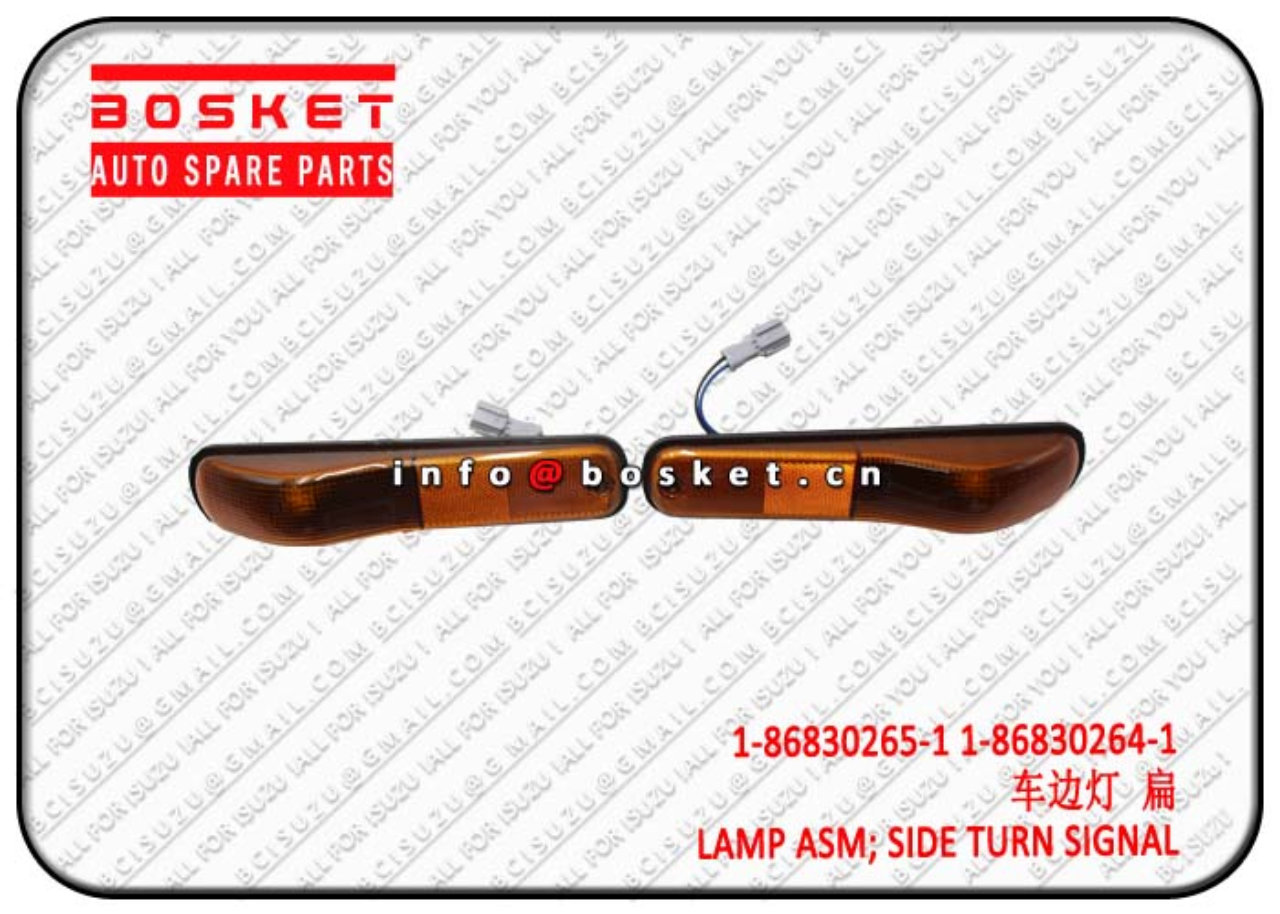 1868302651 1-86830265-1 1-86830264-1 Side Turn Signal Lamp Assembly Suitable for ISUZU FVR