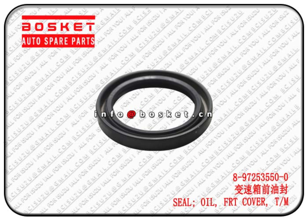 8972535500 8-97253550-0 T/M Front Cover Oil Seal Suitable for ISUZU NKR77 4JH1