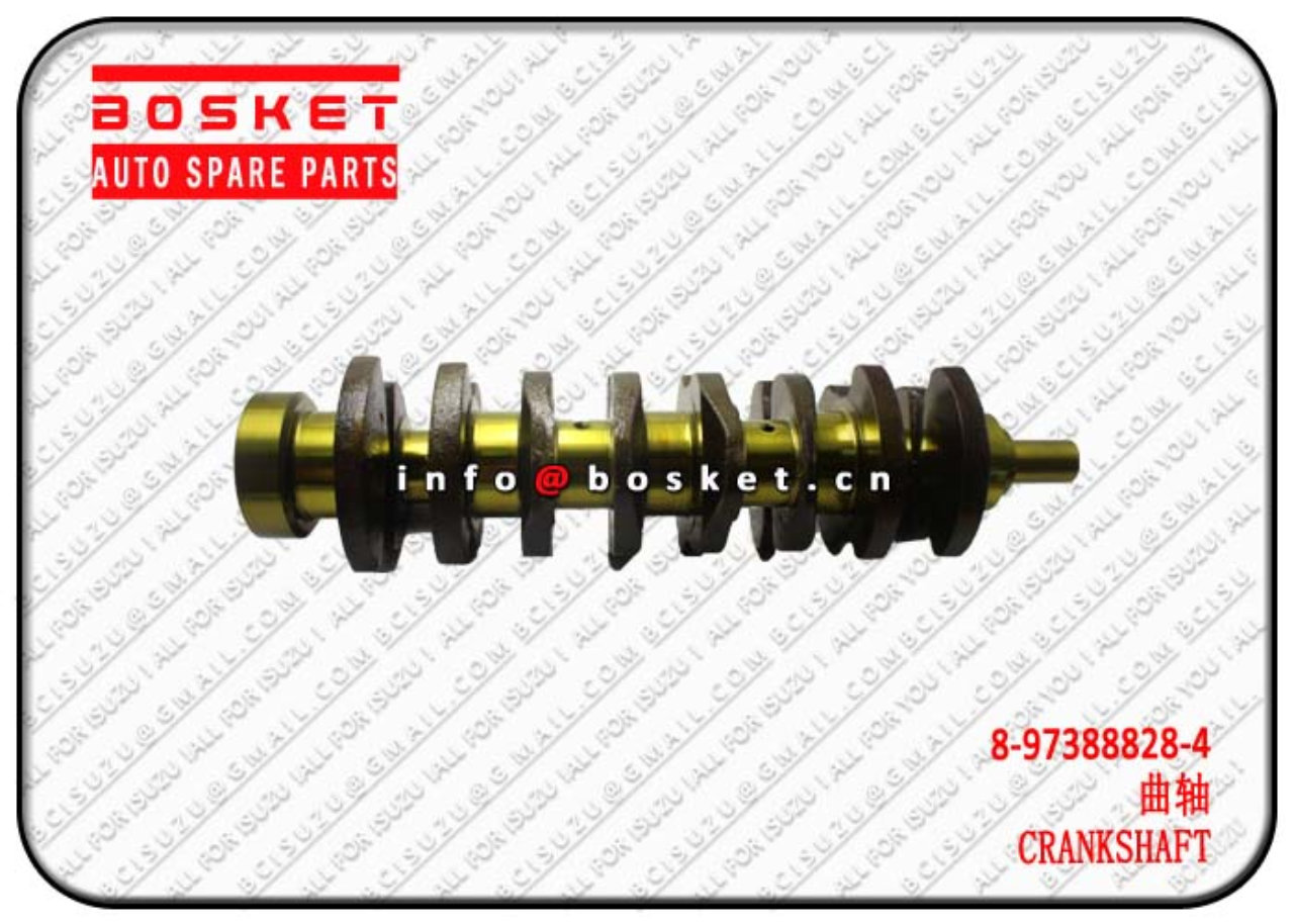 8973888284 8-97388828-4 Crankshaft Suitable for ISUZU 4JJ1 NKR NPR