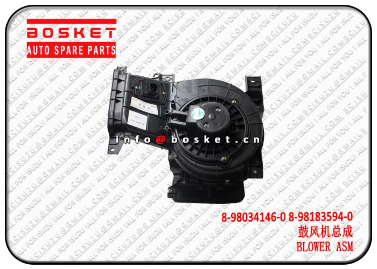 8980341460 8981835940 8-98034146-0 8-98183594-0 Blower Assembly Suitable for ISUZU 700P