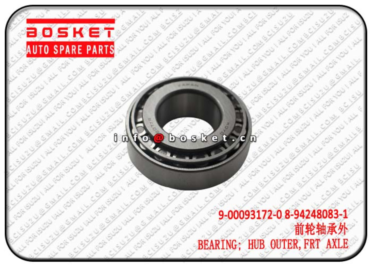 9000931720 9-00093172-0 8-94248083-1 Front Axle Hub Outer Bearing Suitable for ISUZU NKR55 4JB1