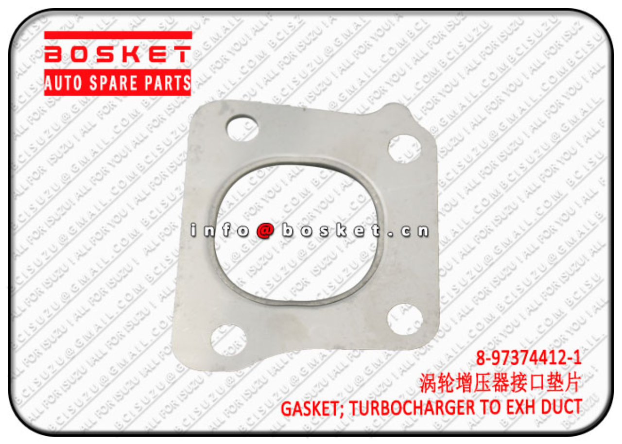 8973744121 8-97374412-1 Turbocharger To Exhaust Duct Gasket Suitable for ISUZU 4HK1 NPR