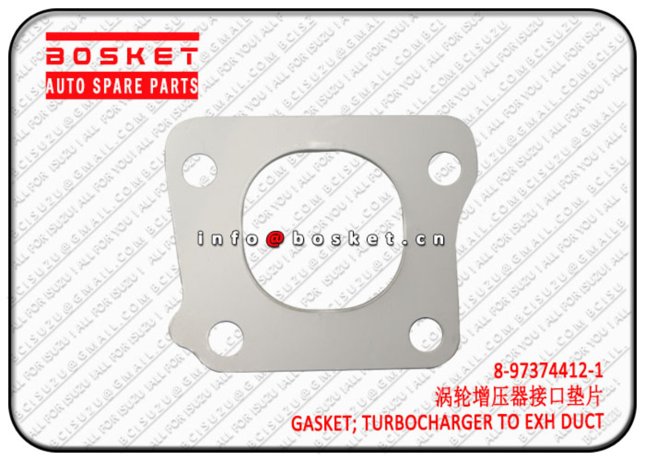 8973744121 8-97374412-1 Turbocharger To Exhaust Duct Gasket Suitable for ISUZU 4HK1 NPR