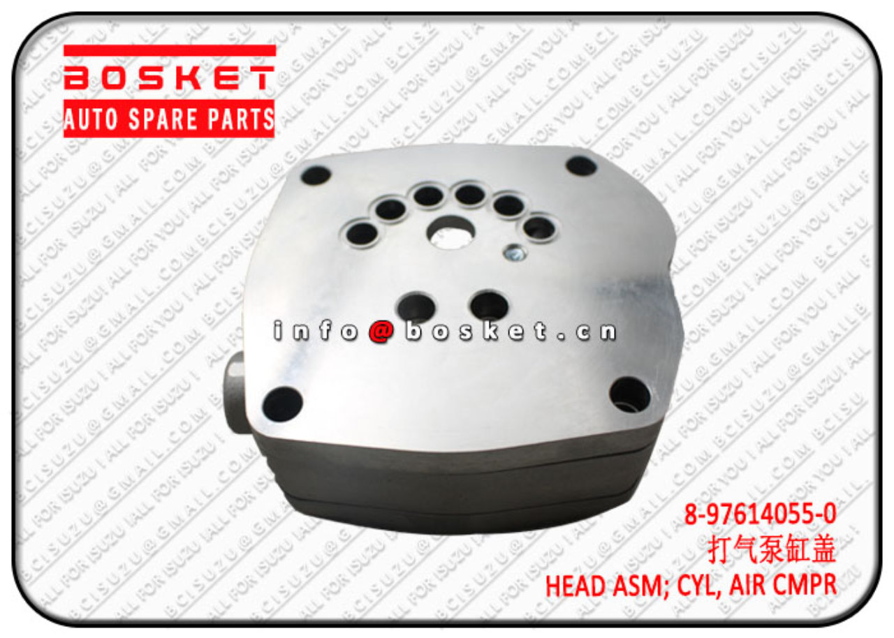 8976140550 8-97614055-0 Air Compressor Cylinder Head Assembly Suitable for ISUZU 6HK1 LTLV