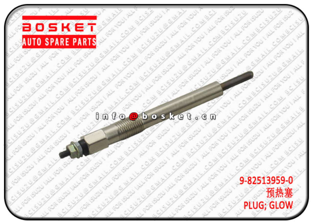 9825139590 9-82513959-0 Glow Plug Suitable for ISUZU 4HG1 4HF1