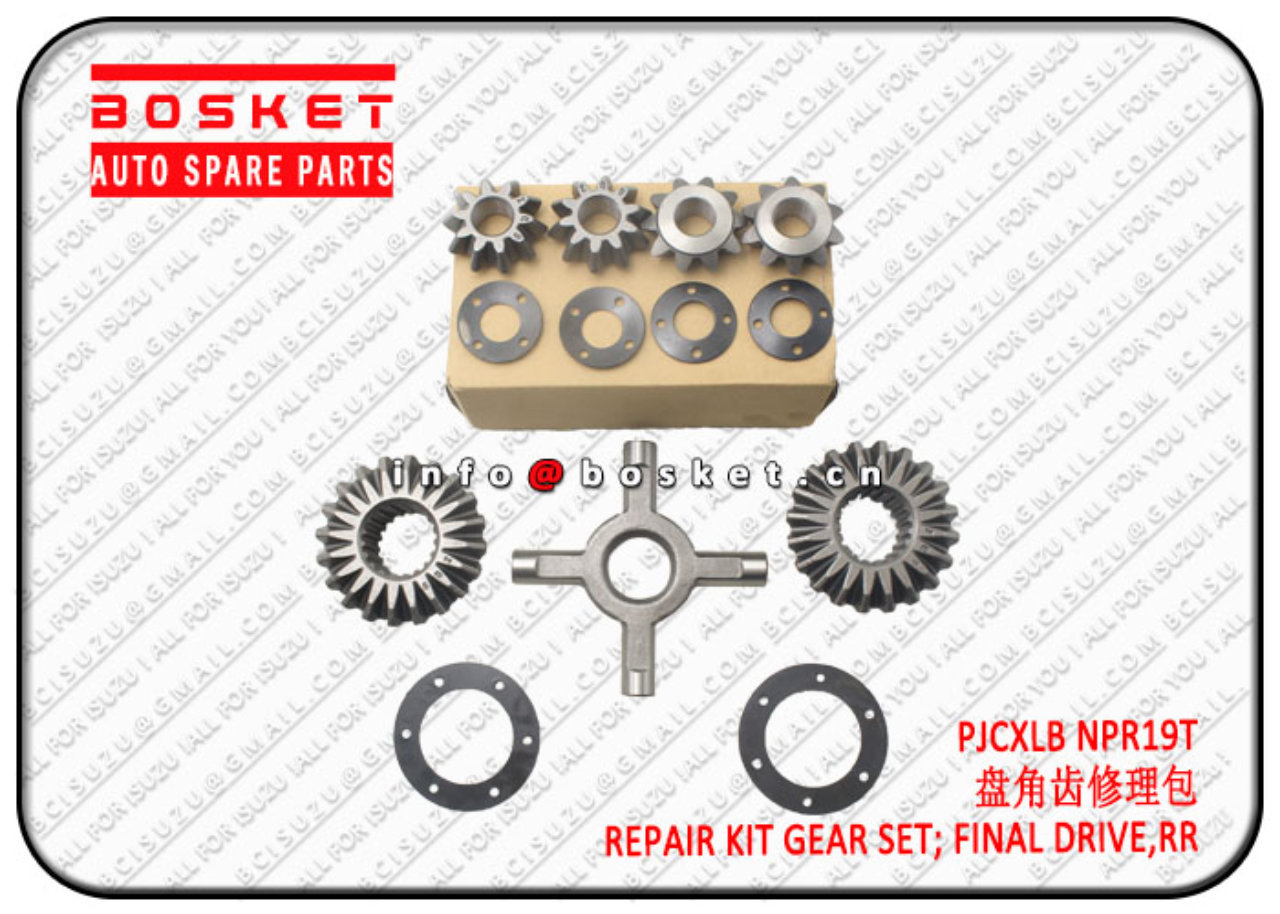 PJCXLB NPR19T Rear Final Drive Gear Set Repair Kit Suitable for ISUZU NPR19T