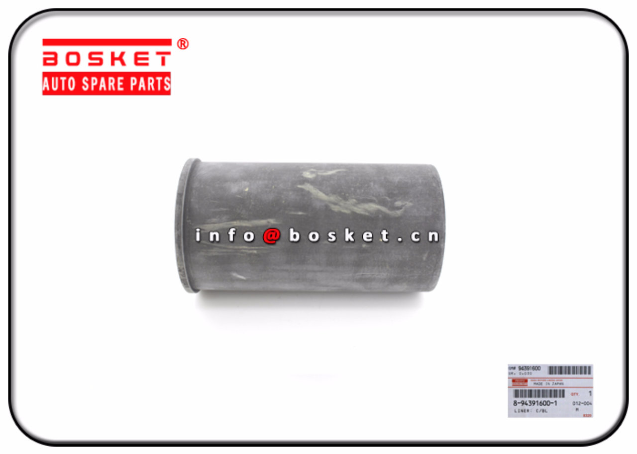8-94391600-1 8943916001 Cylinder Block Liner Suitable for ISUZU 6HE1 FRR