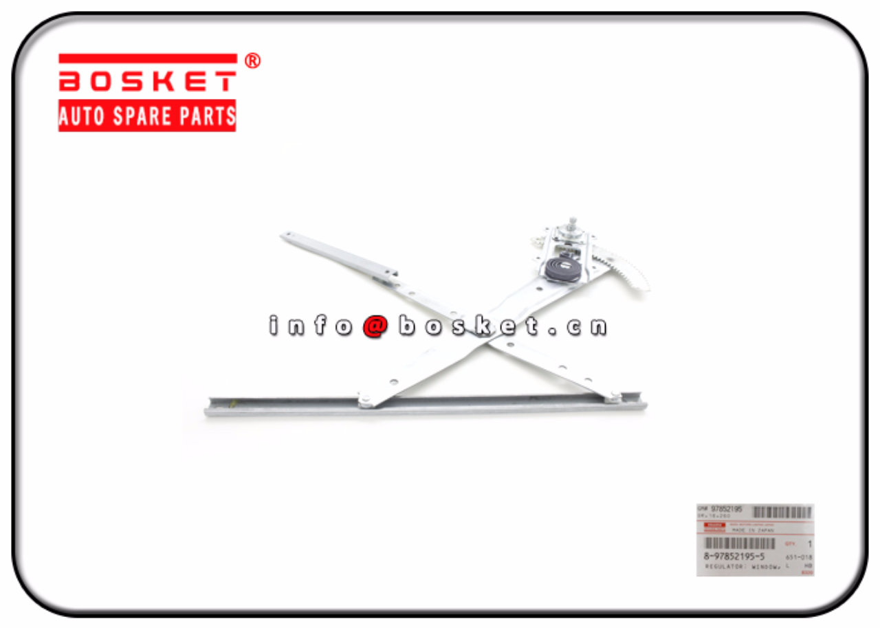 8-97852195-5 8978521955 Rear Door Window Regulator Suitable for ISUZU 4JB1 NKR55