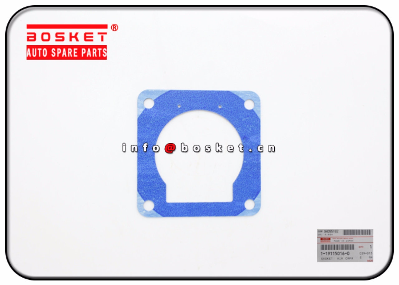 1-19115016-0 1191150160 Air Compressor Gasket Suitable for ISUZU 4HK1-TC FTR34 