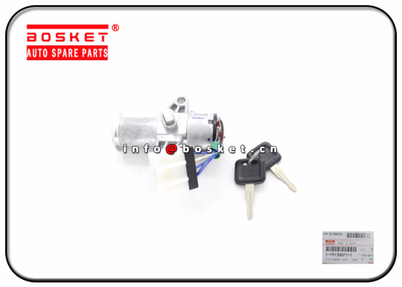  1-79130071-1 1-79138201-1 1791300711 1791382011 Car Lock Cylinder Set Suitable for ISUZUCXZ81 FVR34