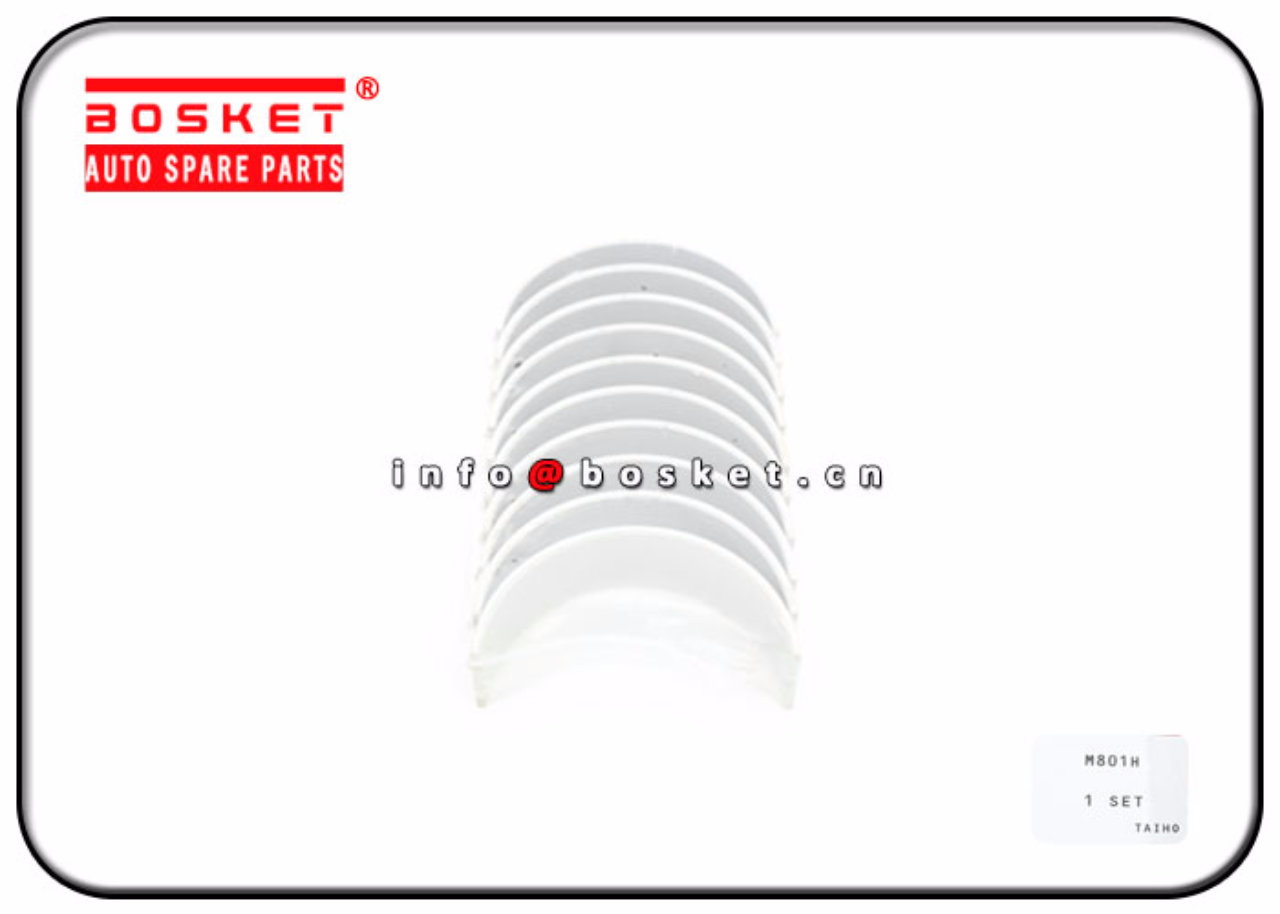 M801H STD 5-87310547-0 M801H STD 5873105470 U/S=0.50 Crankshaft Metal Kit Suitable for ISUZU 4HF1 NK