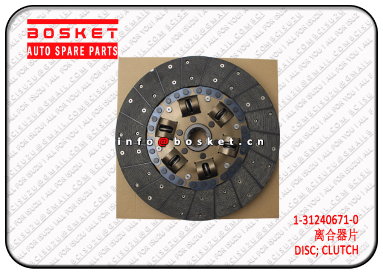 1312406710 1312409010 1-31240671-0 1-31240901-0 Clutch Disc Suitable for ISUZU FTR113 6BD1