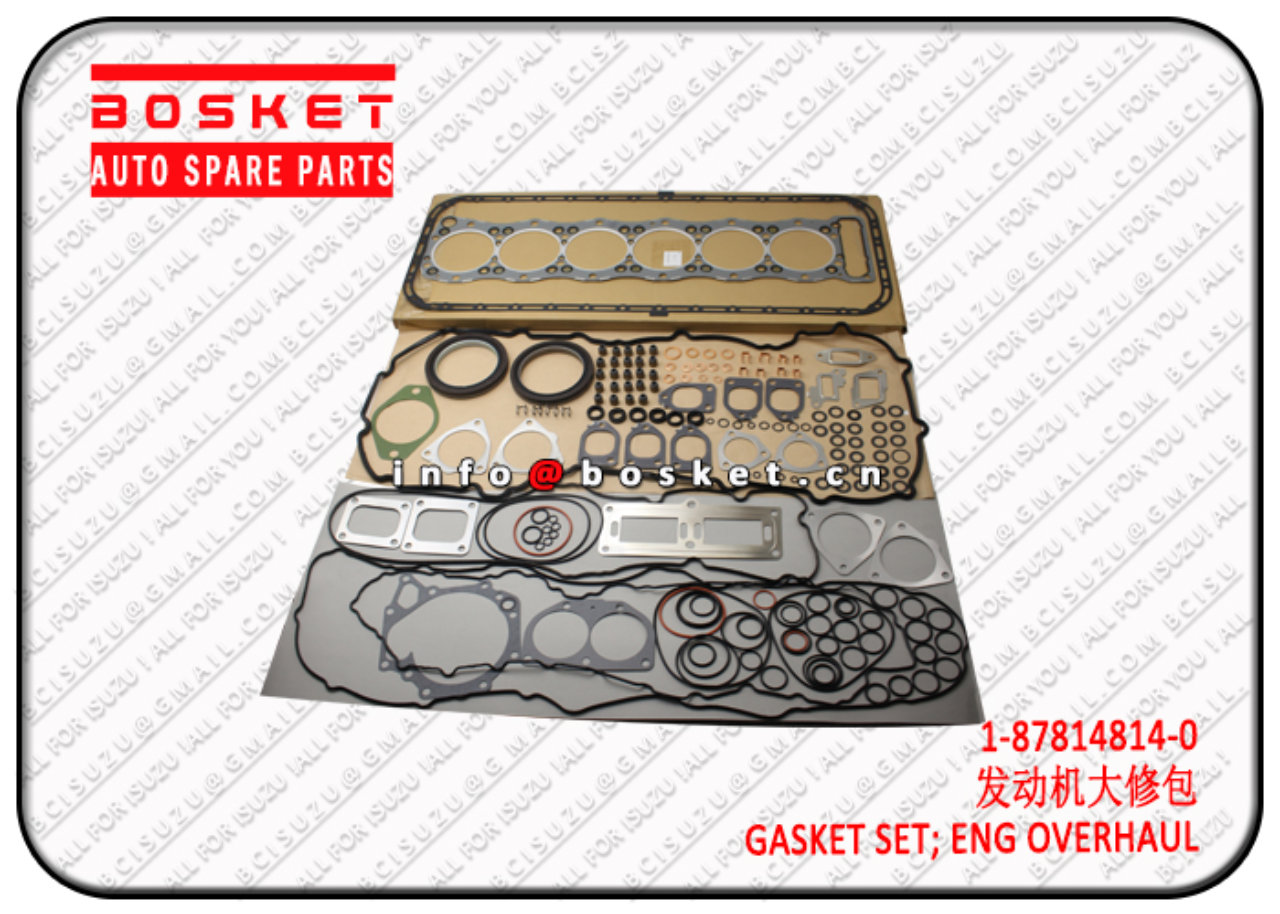 1878148140 1-87814814-0 Engine Overhaul Gasket Set Suitable for ISUZU 6UZ1
