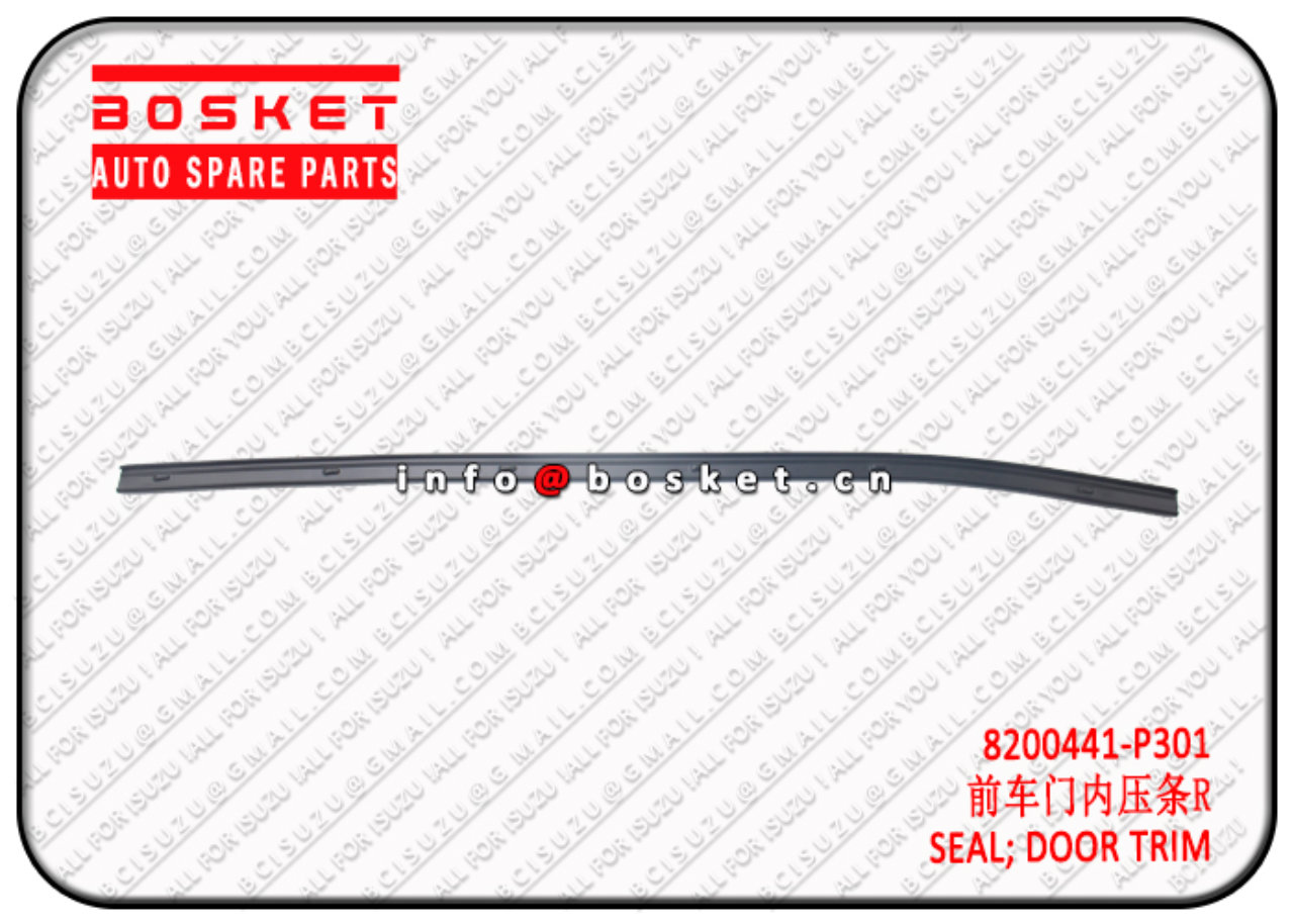 8980292011 8200441P301 8-98029201-1 8200441-P301 Door Trim Seal Suitable for ISUZU 700P