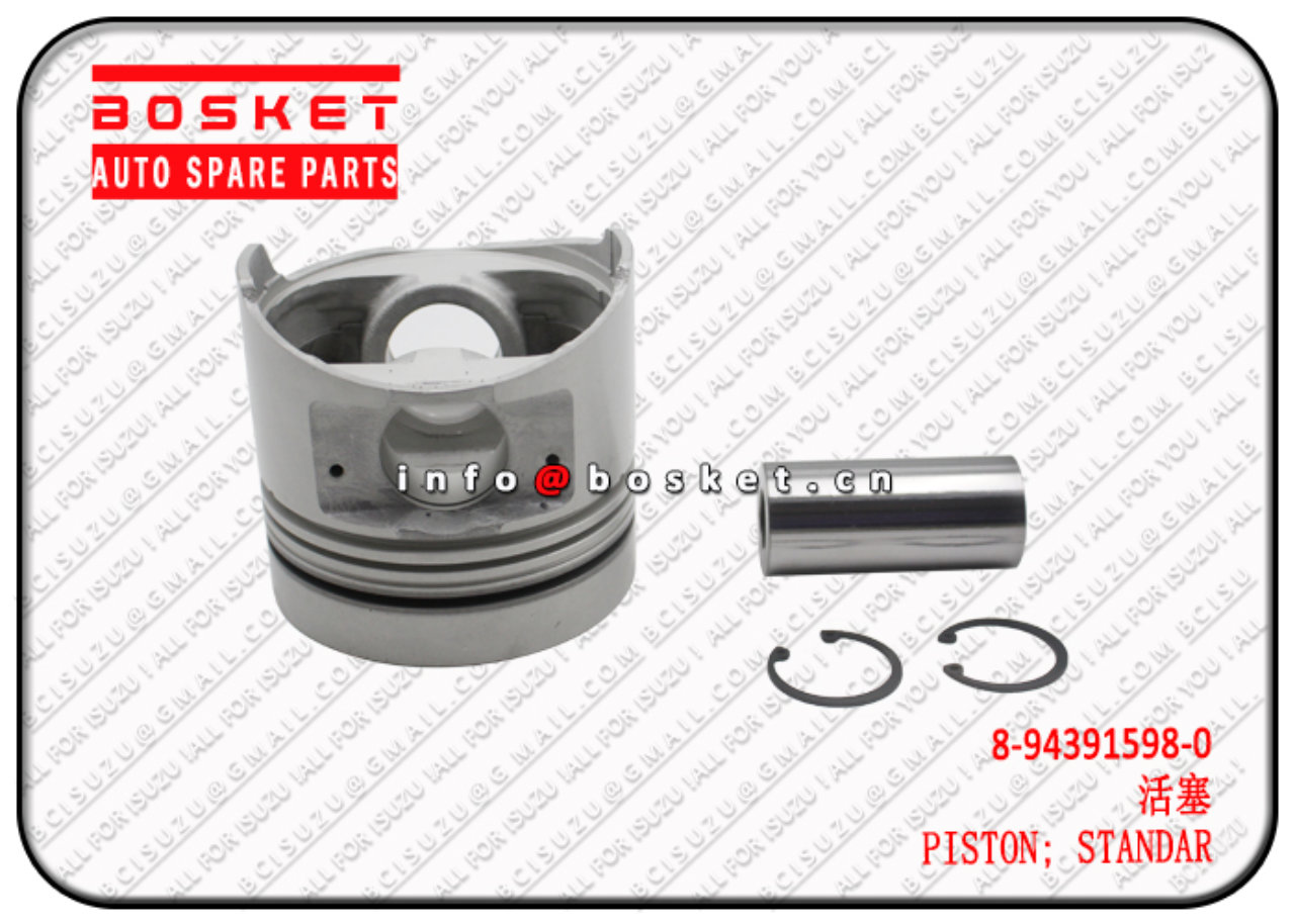 8943915980 8-94391598-0 Standard Piston Suitable for ISUZU 6HH1 FRR