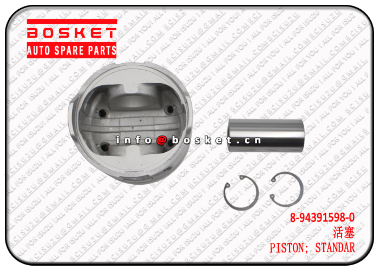 8943915980 8-94391598-0 Standard Piston Suitable for ISUZU 6HH1 FRR