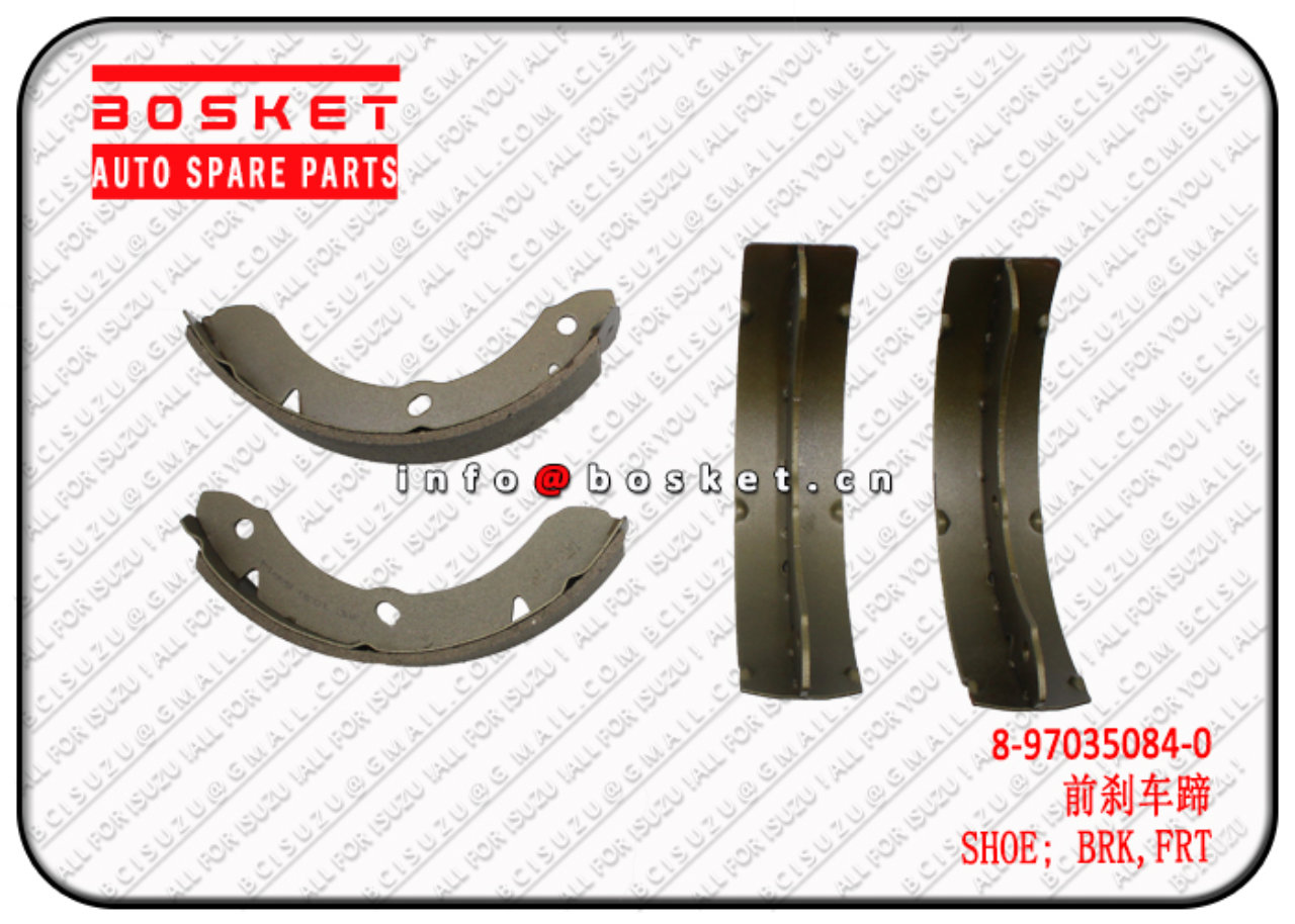 8970350840 8-97035084-0 Front Brake Shoe Suitable for ISUZU NKR