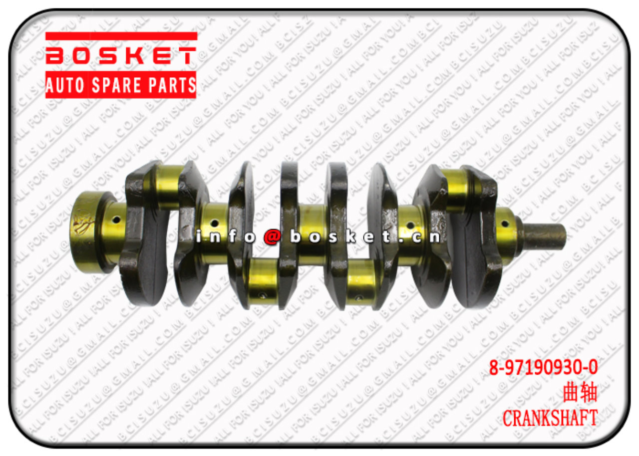 8971909300 8-97190930-0 Crankshaft Suitable for ISUZU 4JG2 NHR