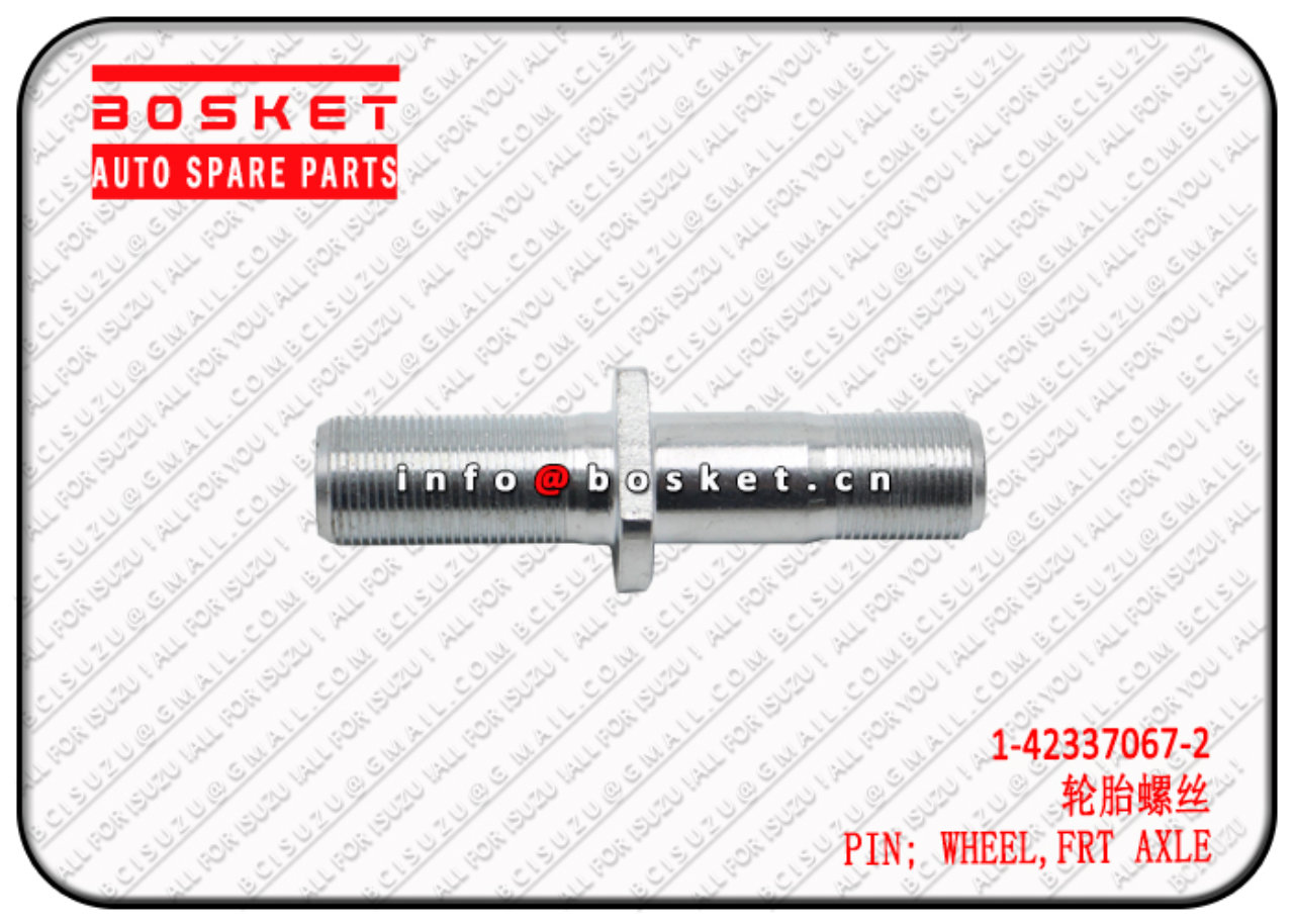 1423370672 1-42337067-2 FRONT AXLE WHEEL PIN Suitable for ISUZU CXZ FVR