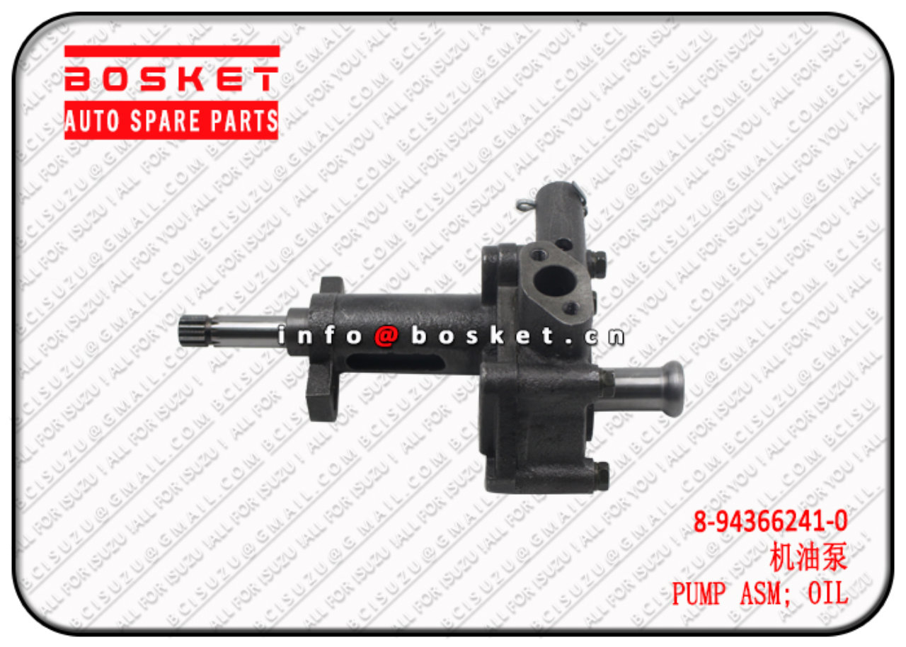 8943662410 L2100008S 8-94366241-0 L210-0008S OIL PUMP ASSEMBLY Suitable for ISUZU NPR60 4BG1 4BD1T