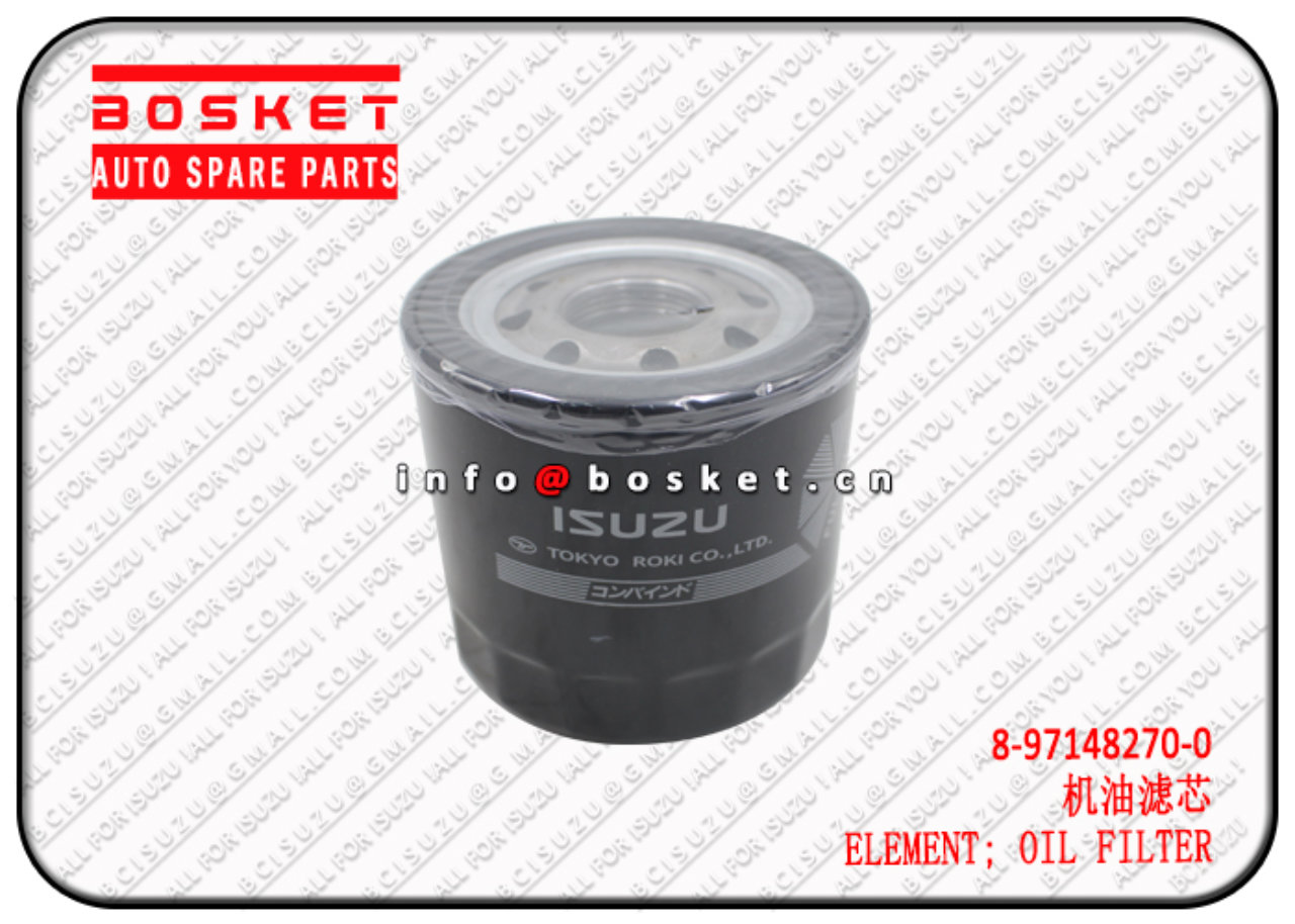 8971482700 587610117BVP 8-97148270-0 5-87610117-BVP OIL FILTER ELEMENT Suitable for ISUZU 4HK1