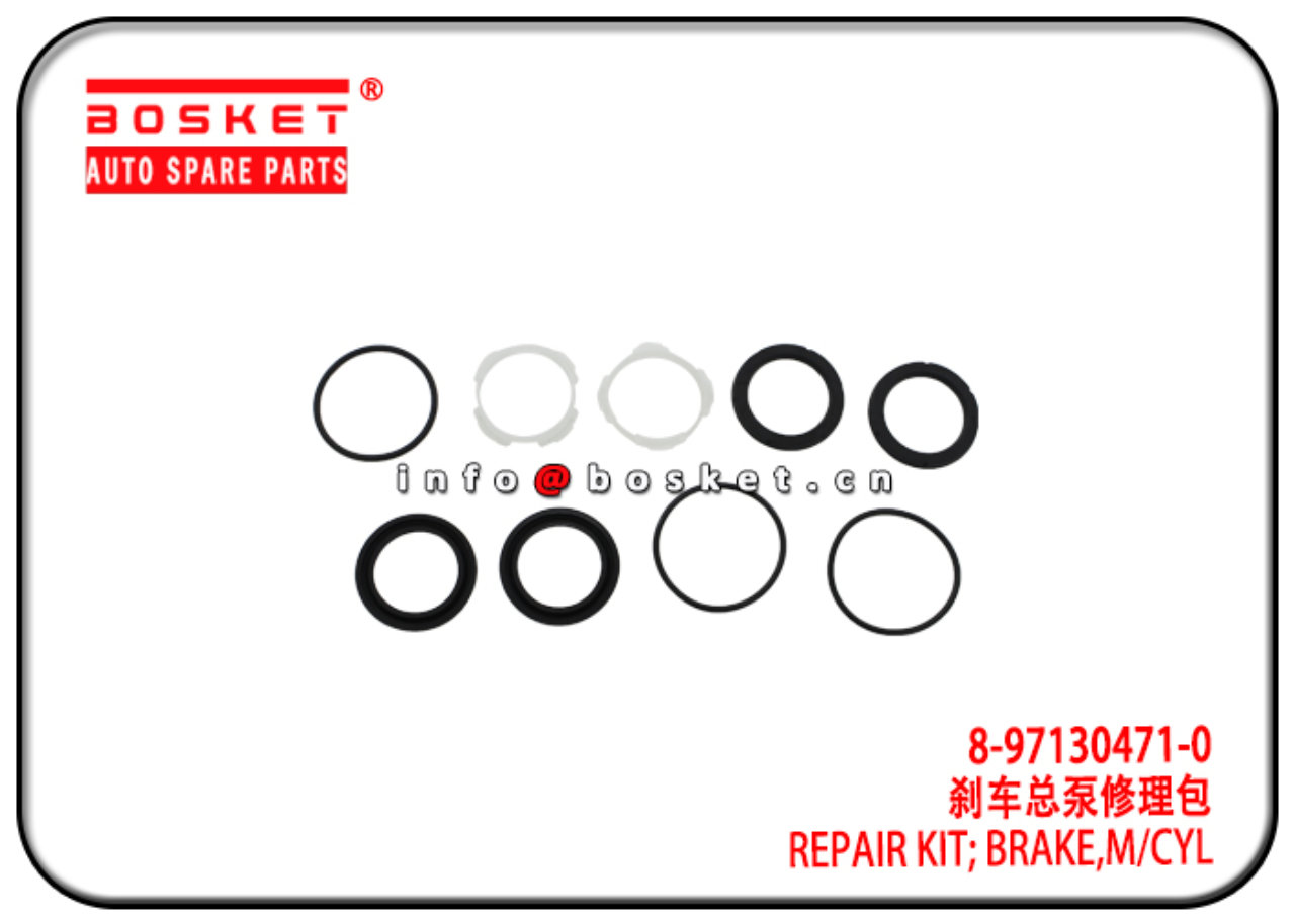 8-97130471-0 8-97100080-1 Manual Cylinder Brake Repair Kit Suitable for ISUZU 4HK1-T NKR NPR