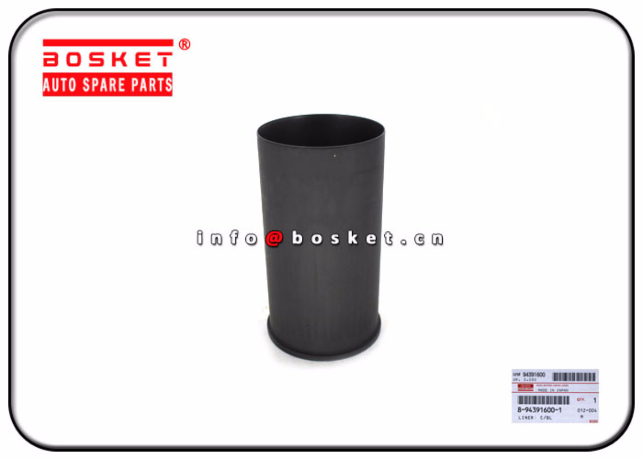 8-94391600-1 8943916001 Cylinder Block Liner Suitable for ISUZU6HE1 FRR