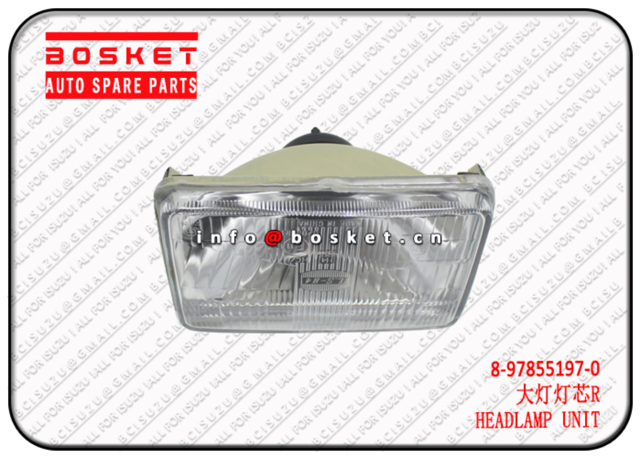 8978551970 8-97855197-0 HEADLAMP UNIT Suitable for ISUZU NKR NPR 100P