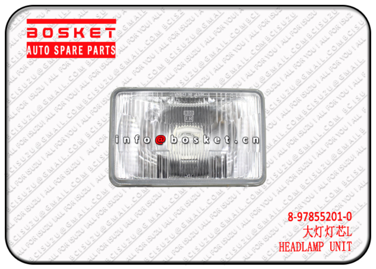 8978552010 8-97855201-0 HEADLAMP UNIT Suitable for ISUZU NKR NPR 100P