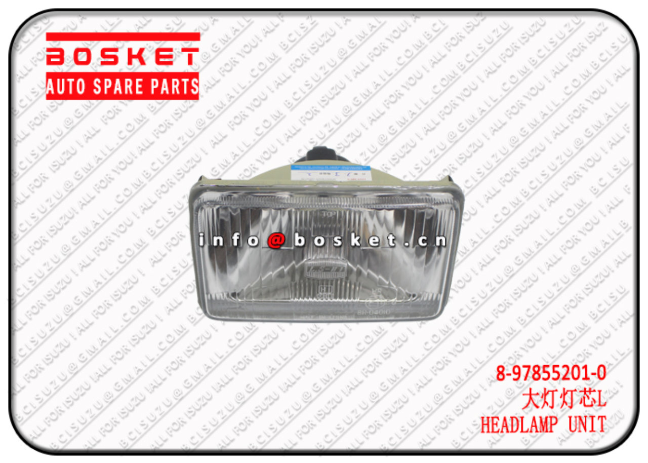 8978552010 8-97855201-0 HEADLAMP UNIT Suitable for ISUZU NKR NPR 100P