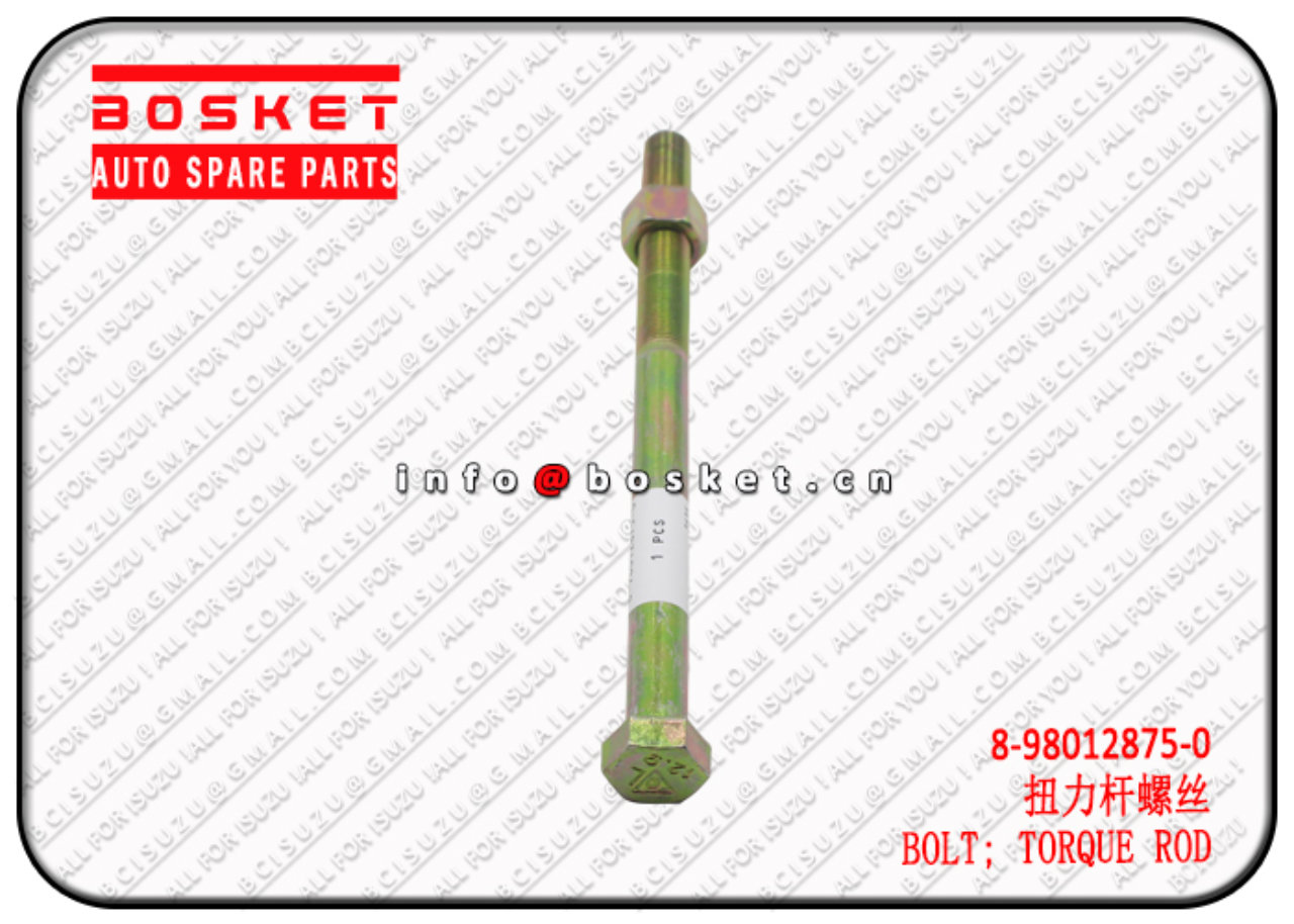 8980128750 2912053130 8-98012875-0 2912053-130 TORQUE ROD BOLT Suitable for ISUZU CYZ EXZ VC46
