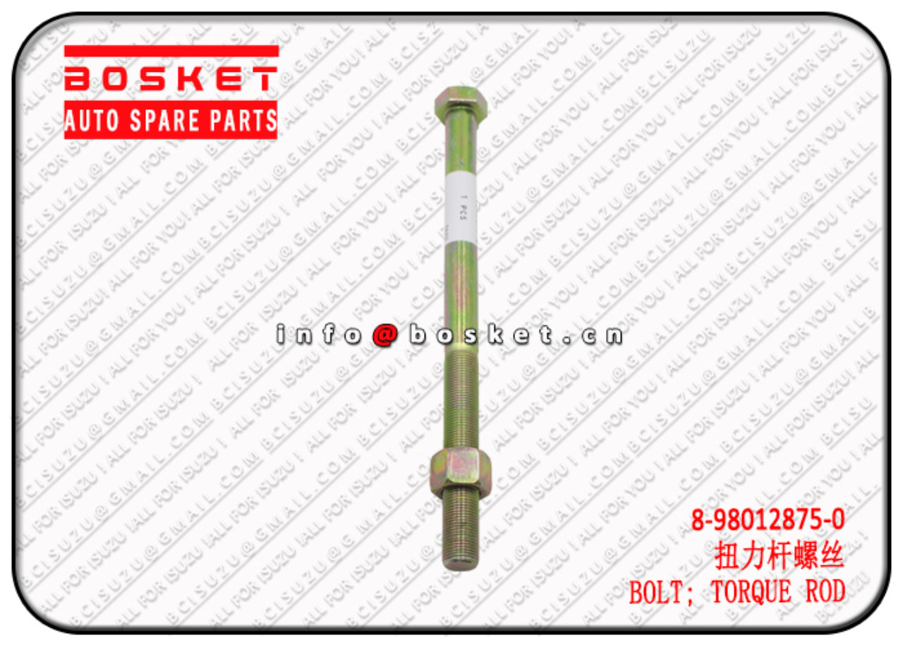 8980128750 2912053130 8-98012875-0 2912053-130 TORQUE ROD BOLT Suitable for ISUZU CYZ EXZ VC46