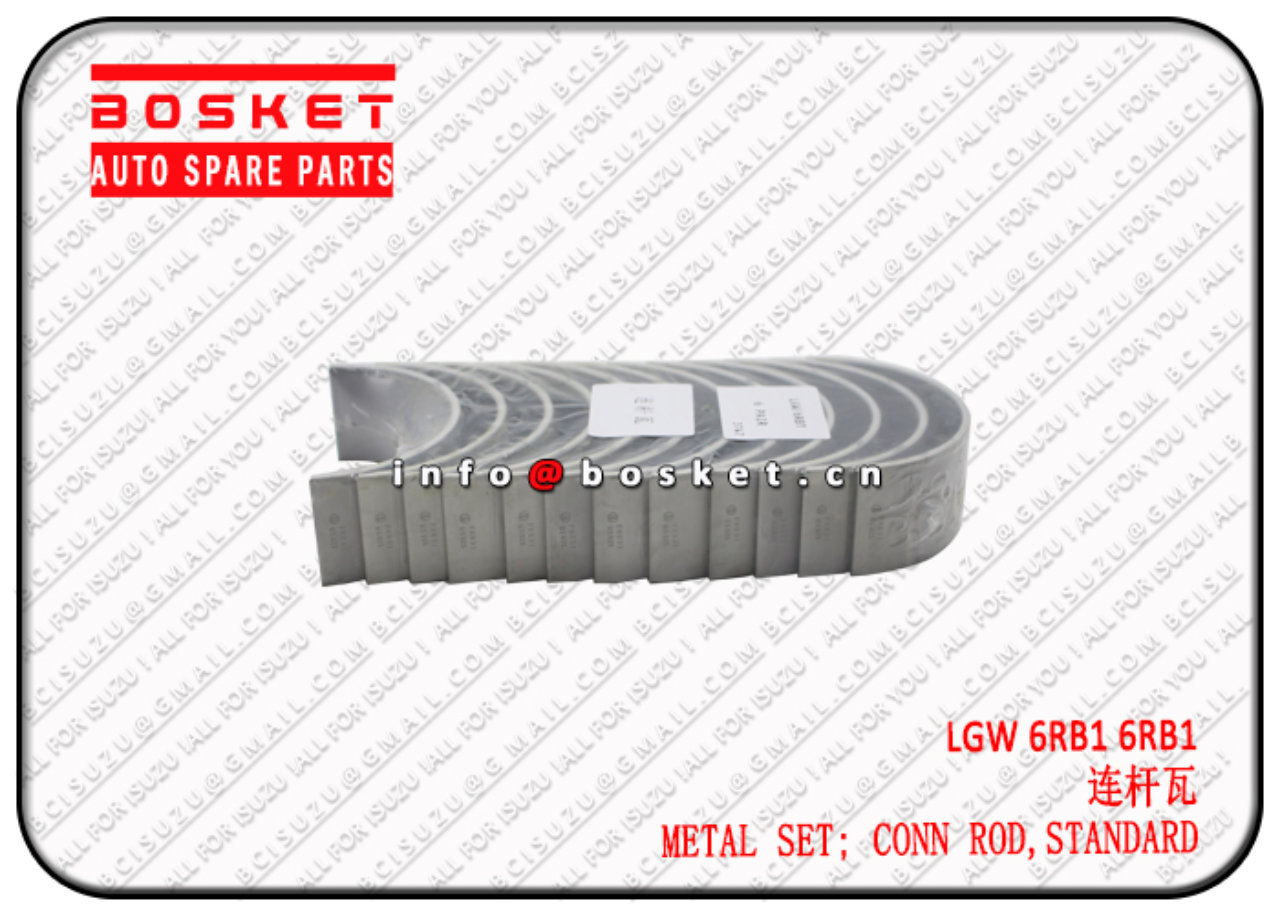 LGW/6RB1 LGW6RB1 0.25 STANDARD CONNECTING ROD METAL SET Suitable for ISUZU 6RB1