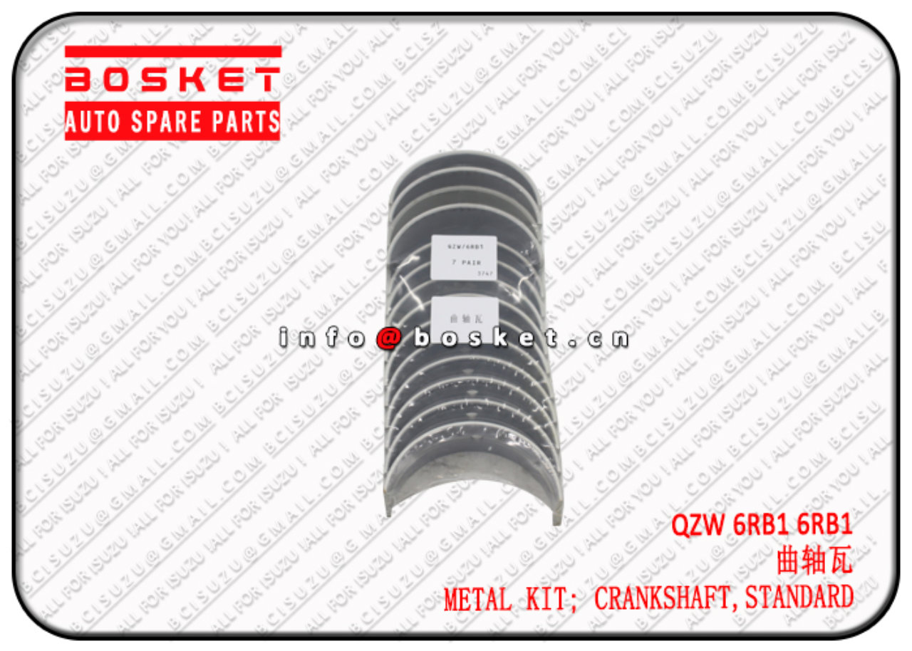 QZW/6RB1 QZW6RB1 0.25 STANDARD CRANKSHAFT METAL KIT Suitable for ISUZU 6RB1