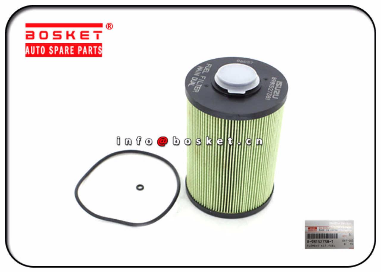 8-98152738-1 5-87611005-BVP 8981527381 587611005BVP Fuel Filter Element Kit Suitable for ISUZU 6HK1 