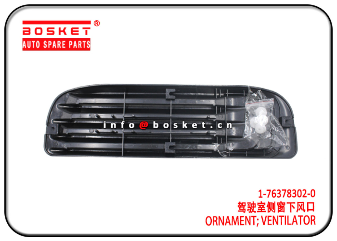 1763783020 1-76378302-0 Ventilator Oranment Suitable for ISUZU CXZ81 10PE1