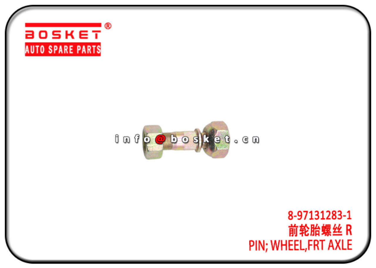 8971312831 8-97131283-1 Front Axle Wheel Pin Suitable for ISUZU 700P 4HK1