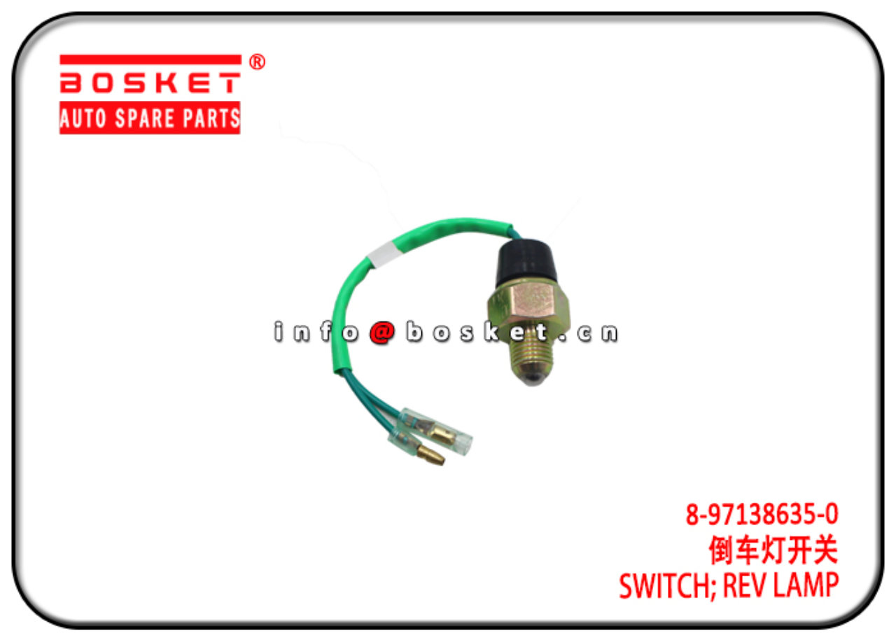 8971386350 8-97138635-0 Reverse Lamp Switch Suitable for ISUZU NHR54 4JA1