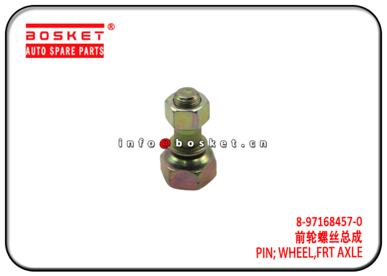 8971684570 8-97168457-0 Front Axle Wheel Pin Suitable for ISUZU 600P 100P