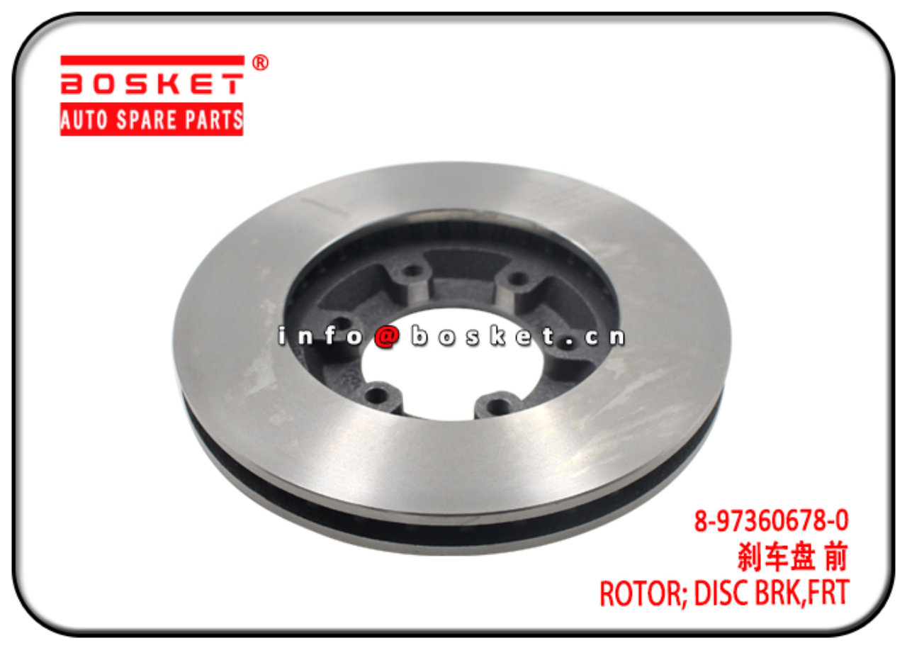 8-97360678-0 8-98006259-0 8-97370515-0 Front Brake Disc Rotor suitable for ISUZU D-MAX