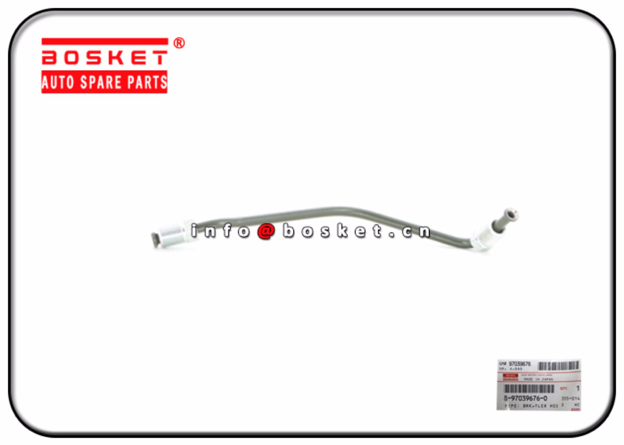 8-97039676-0 8970396760 Flex Hose To Wheel Cylinder Brake Pipe Suitable for ISUZU NPR