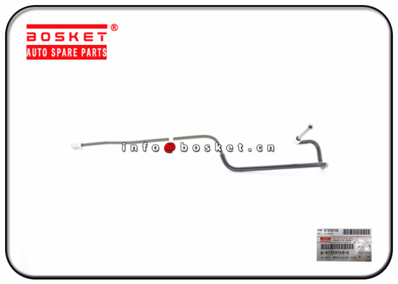 8-97359749-0 8973597490 Flex Hose To Wheel Cylinder Brake Pipe Suitable for ISUZU NPR